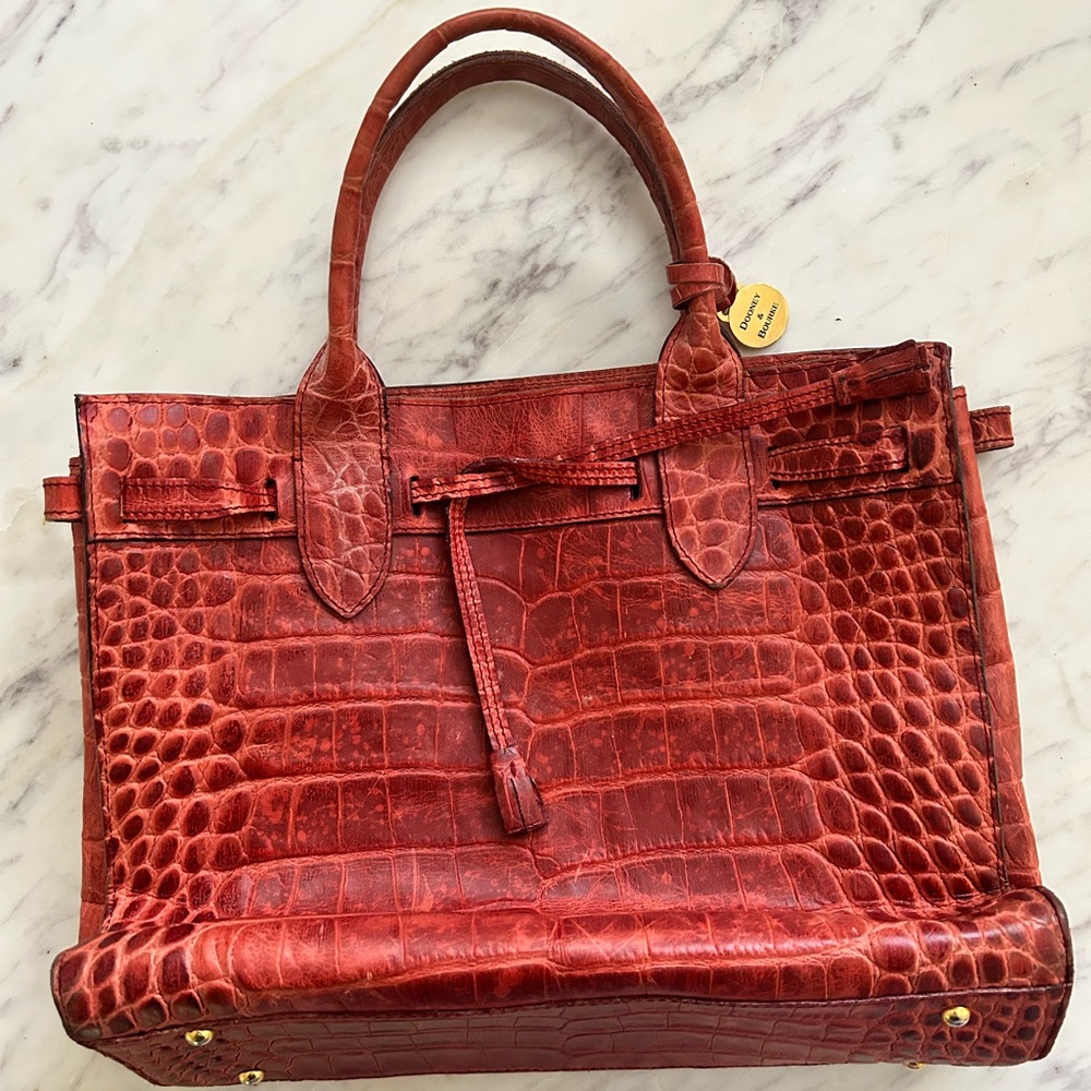 Leather Handbag- Dooney and Bourke